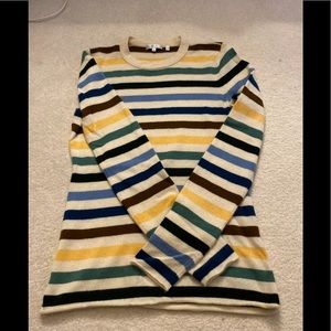 Striped longsleeve 100% cashmere Vince sweater